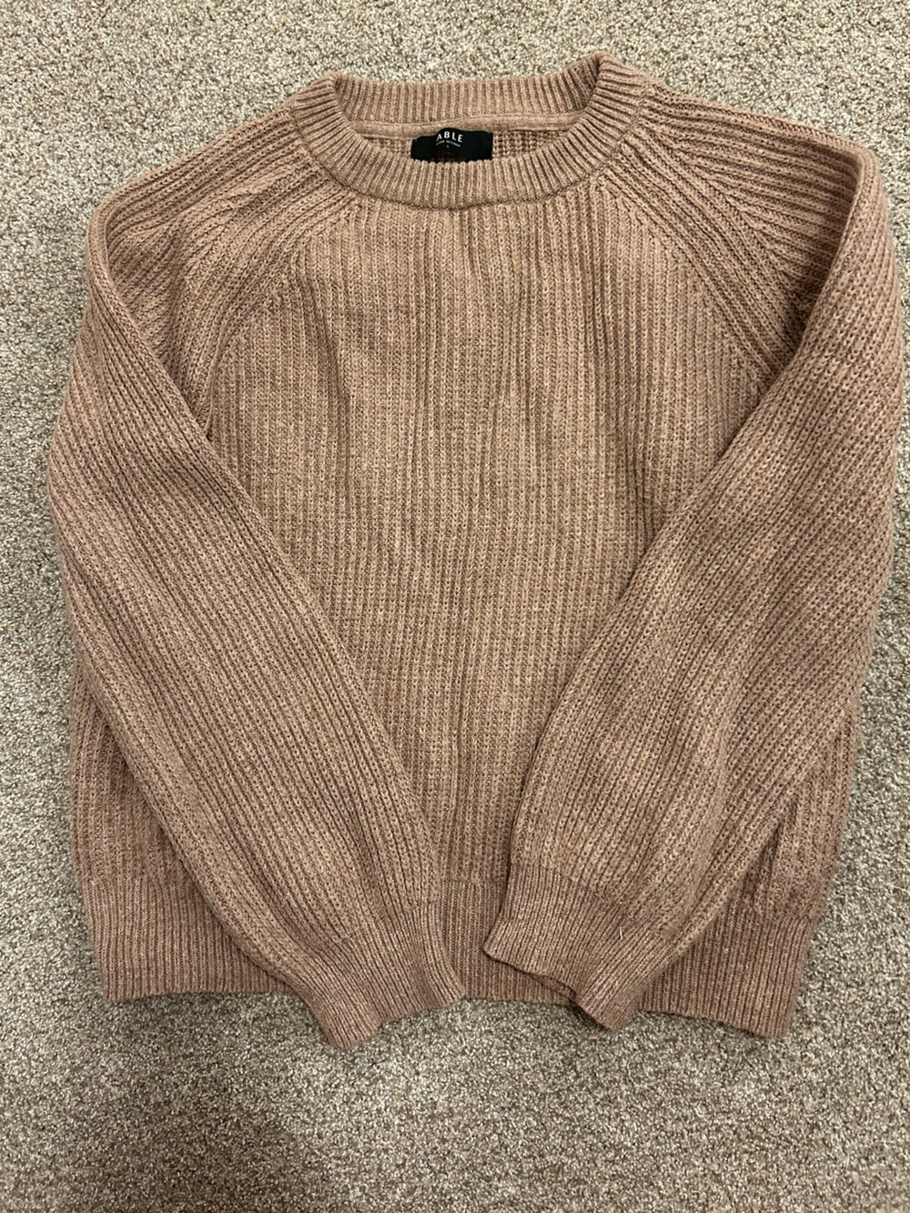 EUC Cable Knit Sweater